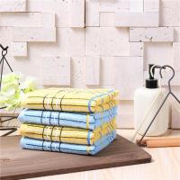 金号（KING SHORE）双条毛巾彩盒装 HY1169-2 70*34cm*2（单位:袋）黄色+蓝色