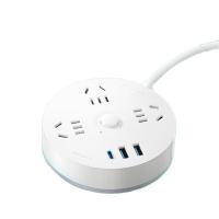 公牛（BULL） GN-R203U20 20W快充插座 3USB+3孔总控 全长1.8米 ( 单位 :个)白色