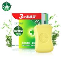 滴露（Dettol） 松木清新 香皂 115克*3（单位：组）