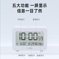 得力（deli） 8839 多功能电子闹钟 92*62*33mm（单位：只）白色