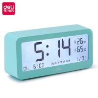 得力（deli） 8826 多功能电子钟 146*40*68mm（单位：只）绿色