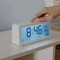 得力（deli） 8827 多功能电子钟 192*50*88mm（单位：只）白色