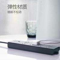 公牛（BULL） GN-H5440 单控八联防雷插座 3米 黑色 新老包装随机发货 (单位:个)