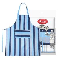 美丽雅（MARYYA） 076556 简约带兜围裙 70.5cm*82.5cm HC （单位:条） 蓝色