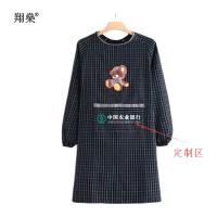 翔燊 XS-WQ020 可爱熊罩面格纹围裙 均码 （单位：件） 颜色随机