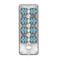 齐心（COMIX） PCP-WZ828 延长线插座 8位40孔 3米 （单位：个) 白色 新老包装随机发货