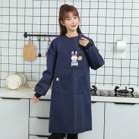 北之南 BZN-WQ2403100 围裙 棉麻棉布材质 尺寸70*68CM 防水贴膜纯色罩衣 （单位：个） 混色