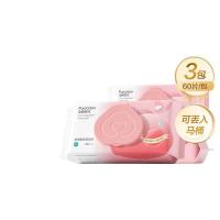 全棉时代 除菌湿厕纸 190mmx150mm 60片/包 3包/袋（单位：袋）