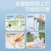 全棉时代 EDI超纯水便携湿巾 150mmX178mm 10片/包 10包/袋（单位：袋）