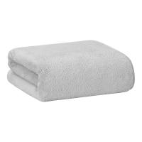 厚祐（HOYO） A类雪滑绒柔软吸水速干 浴巾 70*140cm 灰色（单位：条）