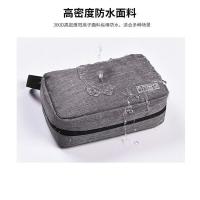 艾逸瑶选 SN-1802 逸出行阳离子子母洗漱包 23.5*8*14cm （单位：个） 灰色
