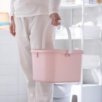 茶花（CHAHUA） 0351 塑料盆塑料桶水桶舒益洗脚盆 14.5L 随机色 (单位:个)