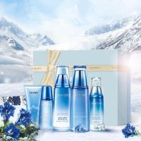 自然堂 雪域精粹保湿精华三件套 水160mL乳120mL精40mL（另赠洁面60g+水60mL） (单位:套)