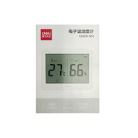 得力（deli） LE500-WH 电子温湿度计 LCD（单位：台）白色