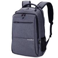 维多利亚旅行者（VICTORIATOURIST） V906usb 双肩包 15.6寸 31×45×18CM 超大容量（单位:个） 灰色