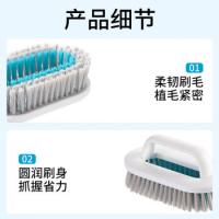 茶花（CHAHUA） 连体 清洁刷 13.7*7.3*6.7cm 白色（单位：个）