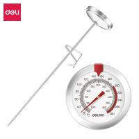 得力（deli） LE550 机械油温计 230mm（单位：支）银色