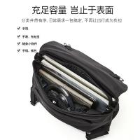 波斯丹顿（BOSTANTEN）B1213031 单肩斜挎包帆布大学生邮差包 350mm*260mm*90mm（单位：个）黑色