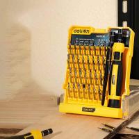 得力（deli） DL1033D 精密螺丝批(黄) 0.24kg  (单位：套 )