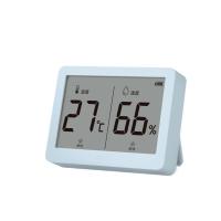 得力（deli） LE501-TQ 室内温湿度表 88*69*20mm  (单位：个 )蓝色