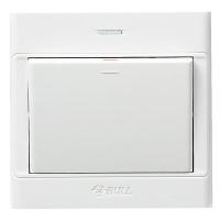 公牛（BULL）G09K111Y G09系列 一开单控 86型 明装开关插座 （单位：个）