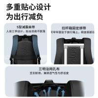 联想（ThinkPad） 三仓12区 时尚几何双肩包 29*13*43cm(单位：个) 黑色
