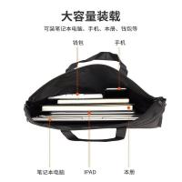得力（deli） 5500 手提拉链袋 390*300*20 mm  (单位：只） 黑色