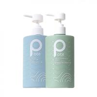 柏缇（POTE） 海盐沐浴露+海藻洗发水 洗沐套装 475ml/瓶 2瓶/套(单位：套) 新老包装随机