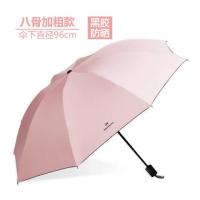 璞莉丝 PLSYS0458 UV雨伞  96cm*8骨 320g 三折 （单位：把) 颜色随机发