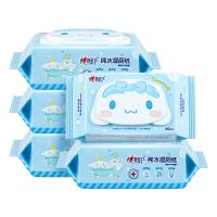 心相印（Mind Act Upon Mind） 三丽鸥 湿纸巾 80片/包 蓝色（单位：箱）