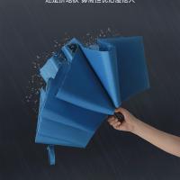 天堂 33212E黑胶 晴雨伞 三折10骨 曜石黑（单位：把）新老批次包装随机发货