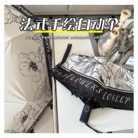 菲迪米尼 FDMN-FS63 法式手绘自动伞 55cm*8k （单位：把）