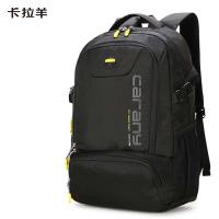 卡拉羊 CX5566 经典款休闲双肩包 42L(单位：个) 黑色