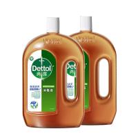 滴露（Dettol）消毒液 衣物家居消毒水 1.8L*2瓶/组（单位：组）新旧包装随机发货