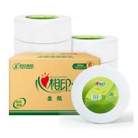 心相印（Mind Act Upon Mind） JP003 有芯卷纸 180m*6卷 3层 (单位:箱) 白色