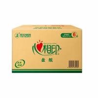 心相印（Mind Act Upon Mind） JP003 有芯卷纸 180m*6卷 3层 (单位:箱) 白色