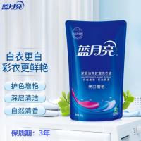 蓝月亮 自然清香深层洁净护理亮白增艳 洗衣液 1kg (单位：袋) 蓝色
