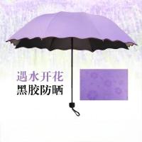 甠焓 QH-SZD230200 晴雨伞 遇水花开 黑胶 8骨 55cm*8k （单位：把） 颜色随机
