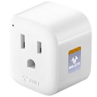 公牛（BULL） L01CA  电源转换器 国标转美标  白色 (单位:个)