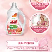 立白（Liby） APG除菌倍净 洗衣液 2kg*2 白色（单位：箱）