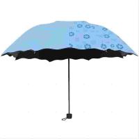 甠焓 遇水花开反向黑胶 晴雨伞 55cm*8k 彩色（单位：把)