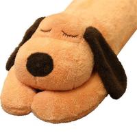 四万公里 可爱趴趴狗毛绒玩具  130cm  (单位：个 )黄色