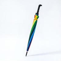 甠焓 QH-SZG231200 半自动直杆彩虹伞 55cm*16k (单位:把)