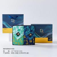 洁玉（JEYU） DSJ3-003F 纯棉抗菌毛巾两条装 34*76cm*2 罗纳河游记系列 (单位:套) 蓝+绿