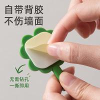 茶花（CHAHUA） 121021 挂钩 粘钩 免打孔 8只/包（单位：包）颜色随机组合发货