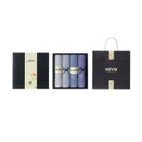 厚祐（HOYO） 7151 臻品长绒棉毛巾4件套礼盒 毛巾33*72cm*4(单位：套) 灰色系列