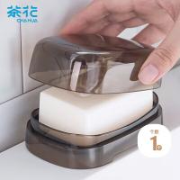 茶花（CHAHUA） 250002 茜拉普有盖皂盒 12.1*8.4*5.1cm(单位：个)