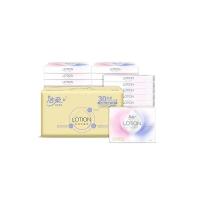 洁柔（C&S） LR086-30E 自然无香柔润乳霜纸Lotion保湿纸 195mmx133mm/张(3层) 30抽/包 30包/箱 (单位: 箱) 新老包装随机发货