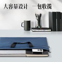 得力（deli）5820 公文包牛津布 产品尺寸: (290X370)mm (单位：个) 蓝色