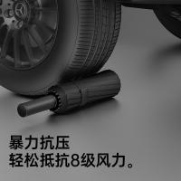 天玮伞业（Tianwei umbrella） 黑胶60骨 晴雨伞 34*6cm 黑色（单位：把）